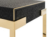 Modrest Rothsay Modern Wenge & Gold Nightstand Model VGVC-N096A