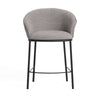 Rumi Modern Grey Counter Stool
