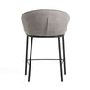 Rumi Modern Grey Counter Stool