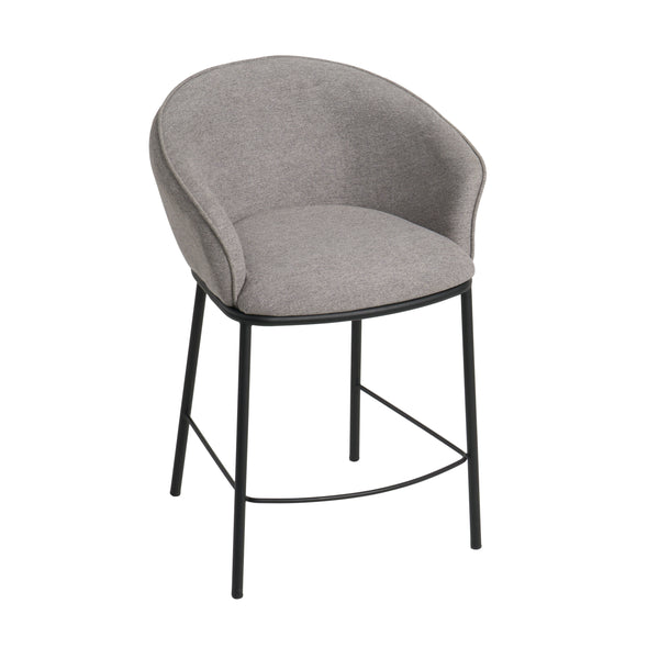 Modrest Rumi Modern Grey Counter Stool Model VGFH-0119175-CG-BS