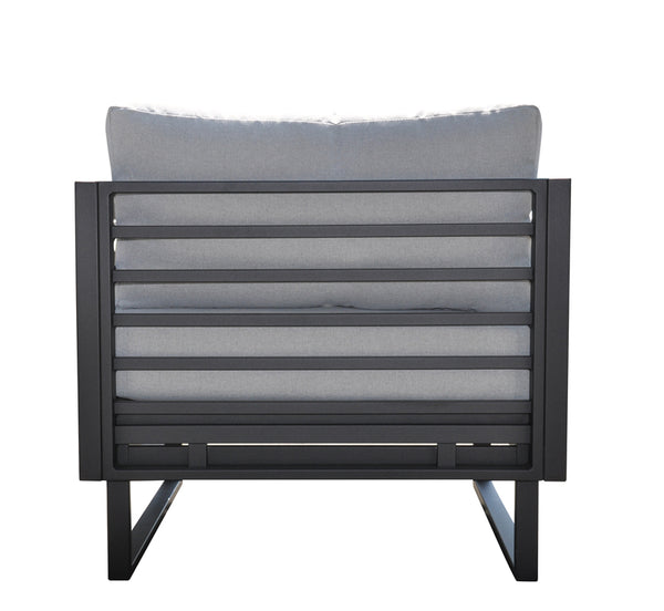 Renava Wharf Outdoor Grey & Black Sofa Set Model VGGES0273