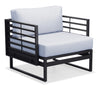 Renava Wharf Outdoor Grey & Black Sofa Set Model VGGES0273