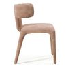 Modrest Saehee Modern Brown Velvet Dining Chair Model VGEU-MC-7512CH-BRN