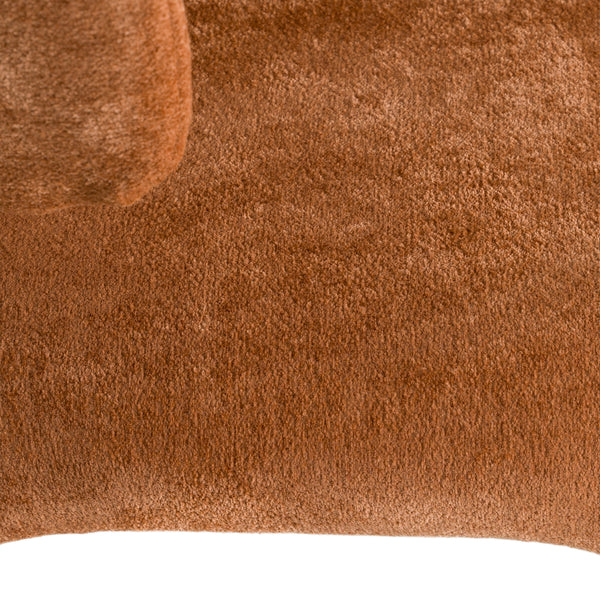 Saehee Modern Rust Velvet Dining Chair