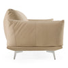 Saint Tropez Modern Italian Beige Leather Sofa