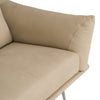 Saint Tropez Modern Italian Beige Leather Sofa