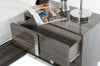 Modrest San Marino Modern Grey Nightstand Model VGACSANMARINO-NS-GRY