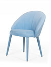 Modrest Sanders Modern Blue Dining Chair Model VGEU-MC-9193CH-A