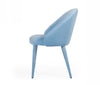 Modrest Sanders Modern Blue Dining Chair Model VGEU-MC-9193CH-A