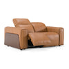 Divani Casa Sandstone Modern Brown Leather Sofa Set With Electric Recliners Model VGKV-KM.6120-SET-BRN