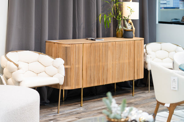 Sandy Modern Natural Ash Buffet