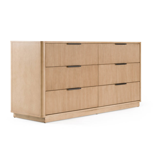 Santa Monica Modern Natural Oak Dresser