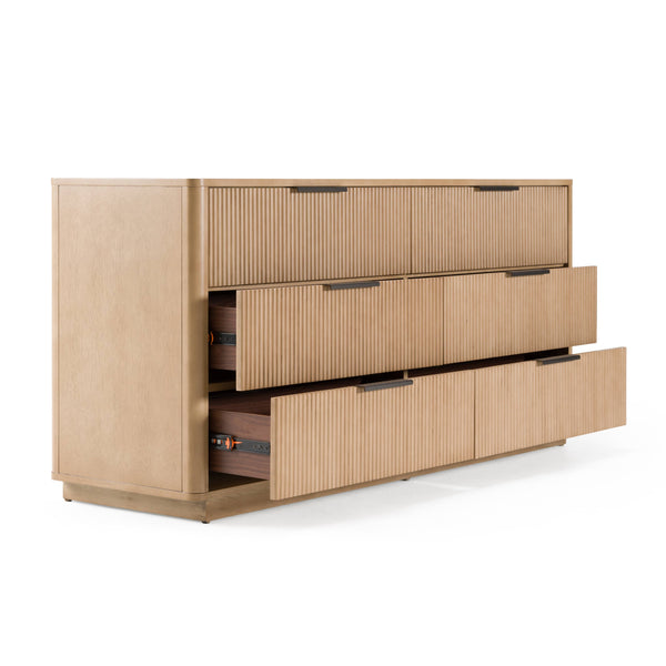 Nova Domus Santa Monica Modern Natural Oak Dresser Model VGMABR-144-DRS