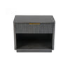 Santa Monica Modern Grey Wash Nightstand