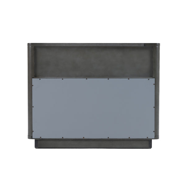 Nova Domus Santa Monica Modern Grey Wash Nightstand Model VGMA-BR-144-NS-GRY