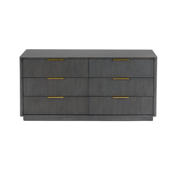 Santa Monica Modern Grey Wash Dresser