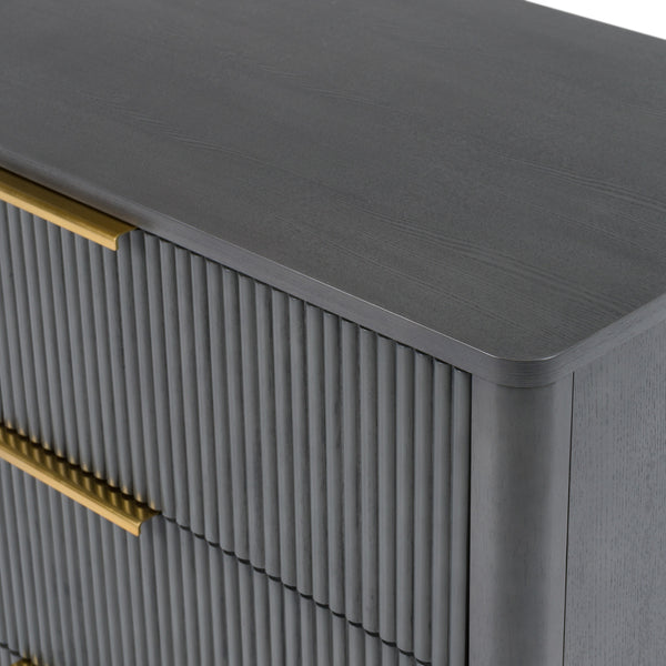 Santa Monica Modern Grey Wash Dresser