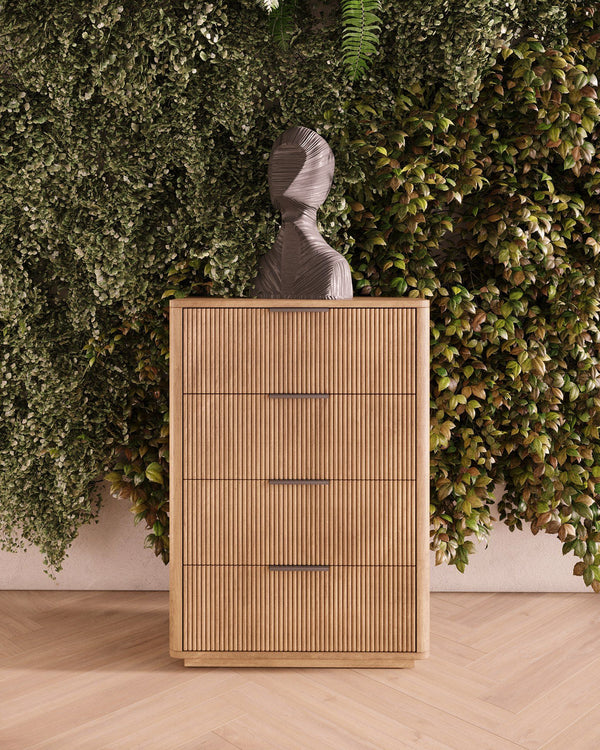 Nova Domus Santa Monica Modern Natural Oak Chest Model VGMABR-144-CHEST