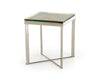 Modrest Santiago Modern Rectangular Wood Mosaic End Table Model VGEWF1193-1AB