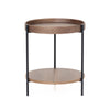 Modrest Savoy Modern Walnut End Table Model VGDW-J5766-WAL