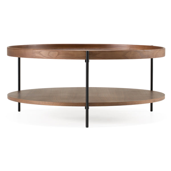 Modrest Savoy Modern Walnut Large Coffee Table Model VGDW-J5768-WAL