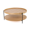 Modrest Savoy Modern Natural Ash Large Coffee Table Model VGDW-J5768-NAT