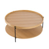 Modrest Savoy Modern Natural Ash Large Coffee Table Model VGDW-J5768-NAT