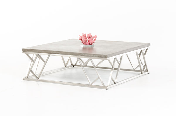 Modrest Scape Modern Concrete Coffee Table Model VGGR630300