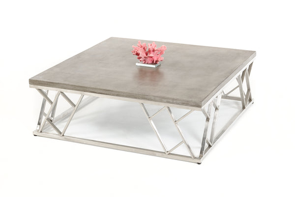 Modrest Scape Modern Concrete Coffee Table Model VGGR630300
