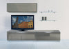 Mo Usa2 Modena Grey Tv Entertainment System Made In Italy Model VGMUMO-USA4-GR