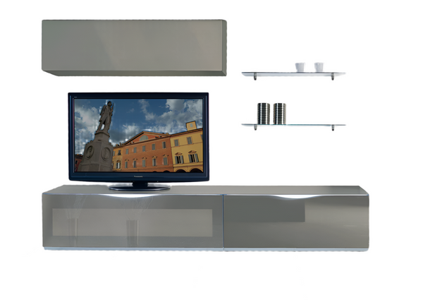 Mo Usa2 Modena Grey Tv Entertainment System Made In Italy Model VGMUMO-USA4-GR