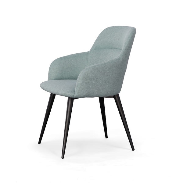 Modrest Scranton Modern Teal & Black Dining Chair Model VGYFDC1074-TEAL-DC