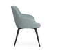 Modrest Scranton Modern Teal & Black Dining Chair Model VGYFDC1074-TEAL-DC