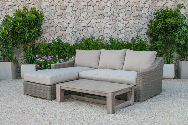 Renava Seacliff Outdoor Wicker Sectional Sofa Set Model VGATRASF-128