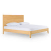 Modrest Seattle Modern Natural Oak Bed Model VGWD-SEA-QBKB-BED