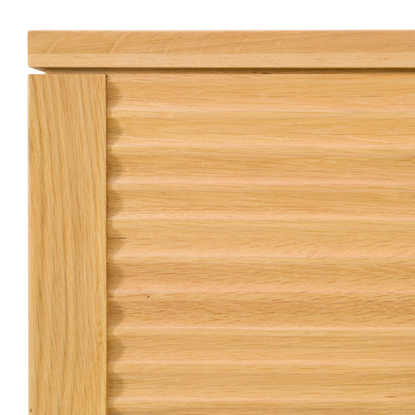 Modrest Seattle Modern Natural Oak Bed Model VGWD-SEA-QBKB-BED