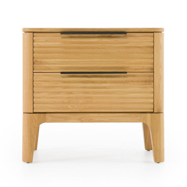 Seattle Modern Natural Oak Nightstand