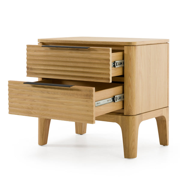 Modrest Seattle Modern Natural Oak Nightstand Model VGWD-SEA-BST02