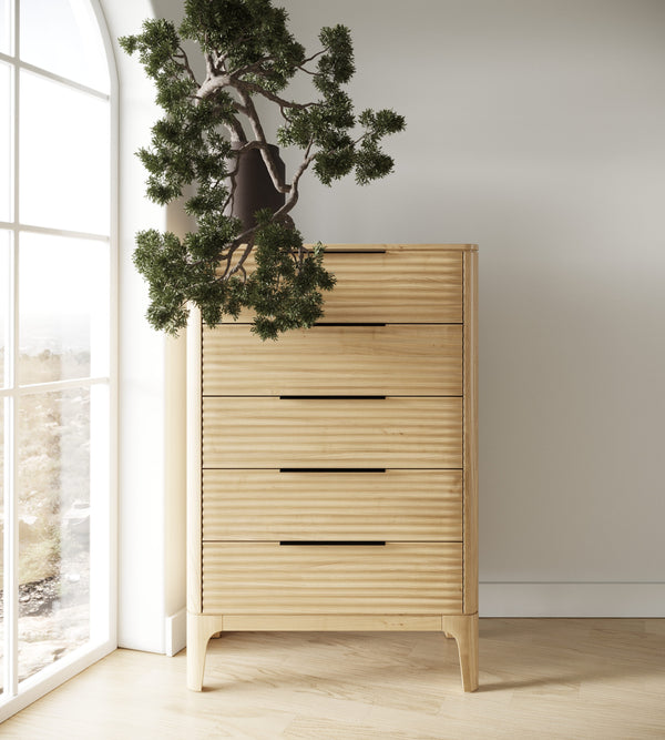 Modrest Seattle Modern Natural Oak Chest Model VGWD-SEA-TB04