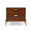 Modrest Shane Modern Acacia & Brass Nightstand Model VGNX-MEMPHIS-20144