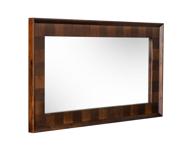 Modrest Shane Modern Acacia Mirror Model VGNXMEMPHIS-ACA-MIR