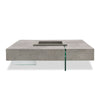Modrest Shauna Modern Faux Concrete Floating Coffee Table Model VGCNCPM2852-N16
