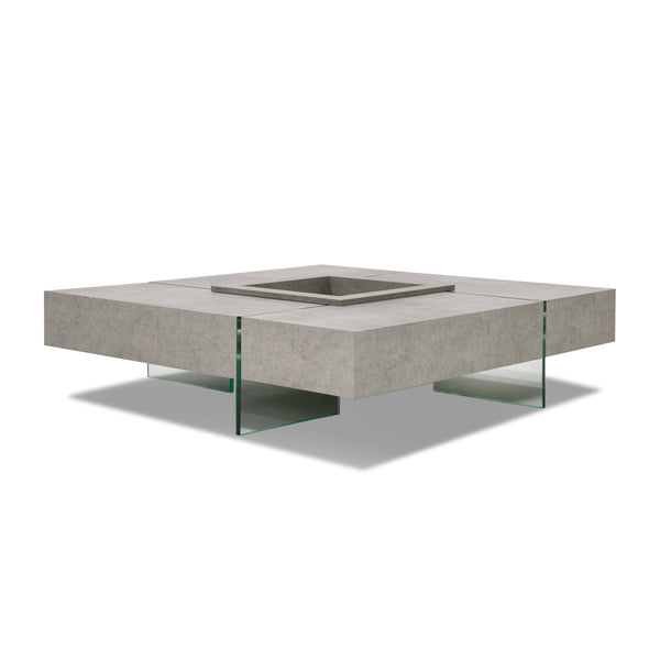 Modrest Shauna Modern Faux Concrete Floating Coffee Table Model VGCNCPM2852-N16