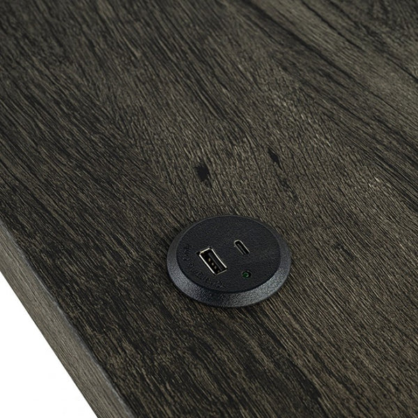 Furniture of America Ptolema Brown/Beige Transitional 4 Pc. Dining Table Set Model SL3403DG-PT-4PK