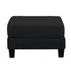 Furniture of America Moretaine Black Contemporary Storage Ottomen Model SL6932BK-OT