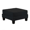 Furniture of America Moretaine Black Contemporary Storage Ottomen Model SL6932BK-OT