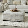 Furniture of America Cochrane Beige Contemporary Ottoman Model SM5120-OT