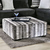 Furniture of America Modbury Stripe Multi Transitional Ottoman Model SM5160-OT