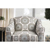 Furniture of America Misty Ivory/Pattern Transitional Floral Chair Model SM8141-CH-FL