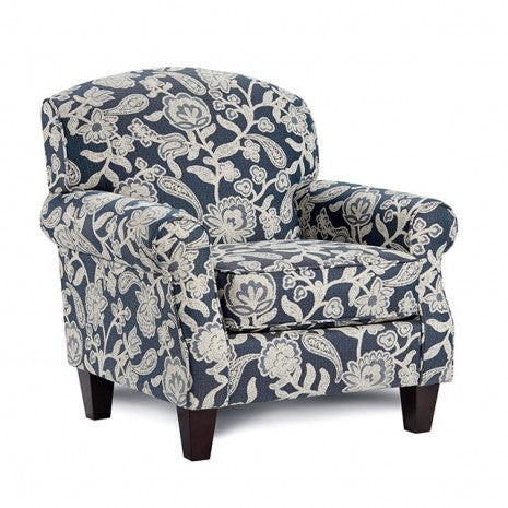 Furniture of America Porthcawl Floral Multi Transitional Chair Model SM8190-CH-FL